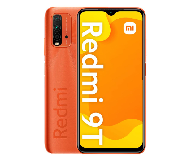 Xiaomi Redmi 9T NFC 4/64GB Sunrise Orange - 637306 - zdjęcie